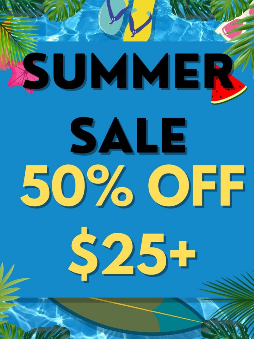 Summer Sale Kids Swim Collection - Blue